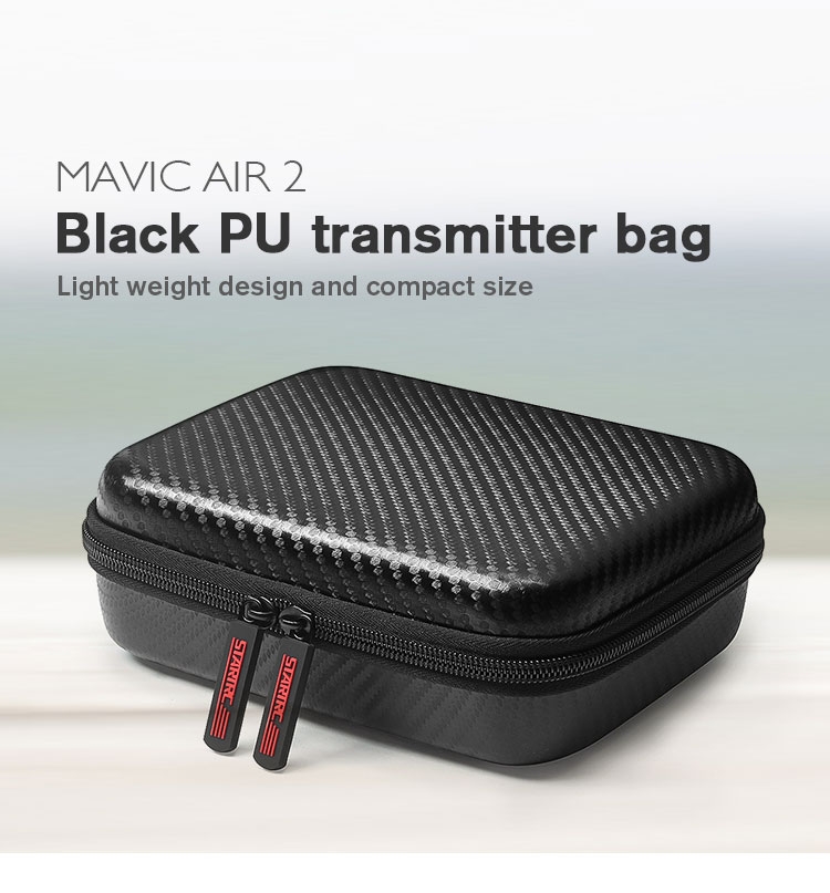STARTRC PU Remote Controller Storage Bag Handbag for DJI Mavic Air 2