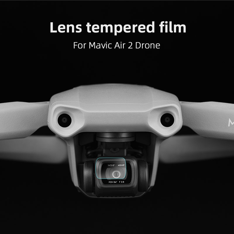 Camera Lens 9H Hardness Anti-Scratch Tempered Glass Film Screen Protector for DJI Mavic Air 2 Drone