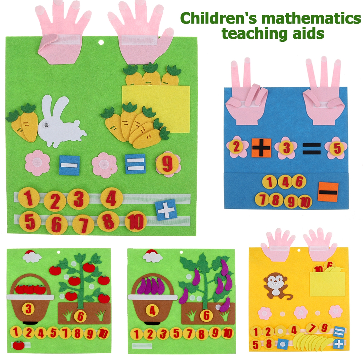Multi-type Children's Mathematics Teaching Aids Early Education Intellectual Development Toys