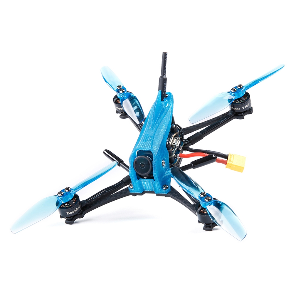 iFlight TurboBee 136RS 136mm SucceX Micro F4 V1.5 3 Inch 4S DIY FPV Racing Drone PNP w/ Caddx.us Turbo Eos V2 1200TVL Camera