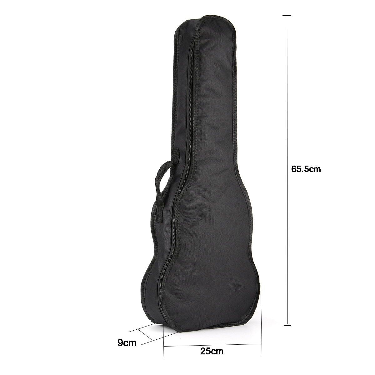 26 Inches Black Ukulele Bag Soft Case Bag Fot Guitar Musical Instruments