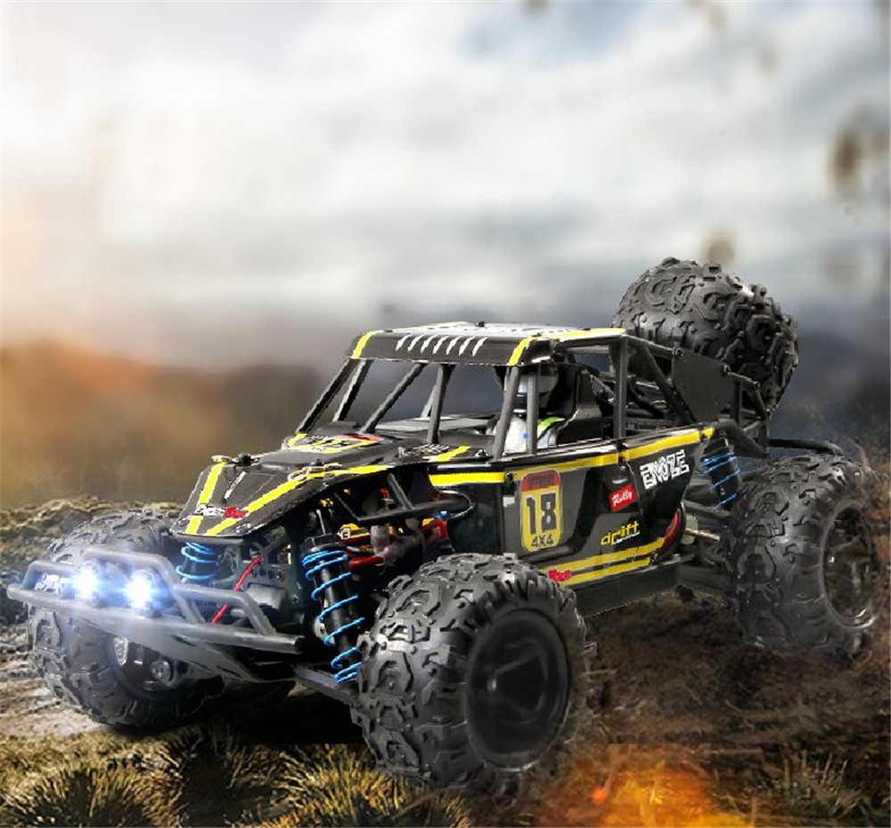 ENOZE 9303E with Two Batteries 1/18 2.4G 4WD 40km/h RC Car Electric Off-Road Vehicles RTR Model
