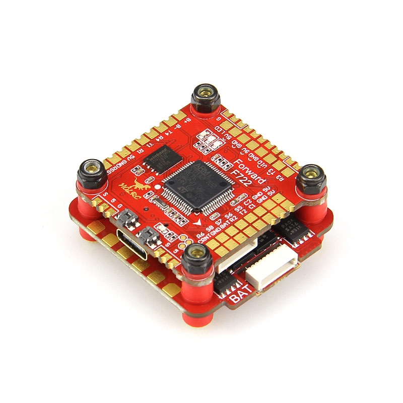 30X30mm HGLRC Zeus F755 STACK F722 F7 3-6S Flight Controller 55A Blheli_32 4 IN 1 Brushless ESC for RC Drone FPV Racing