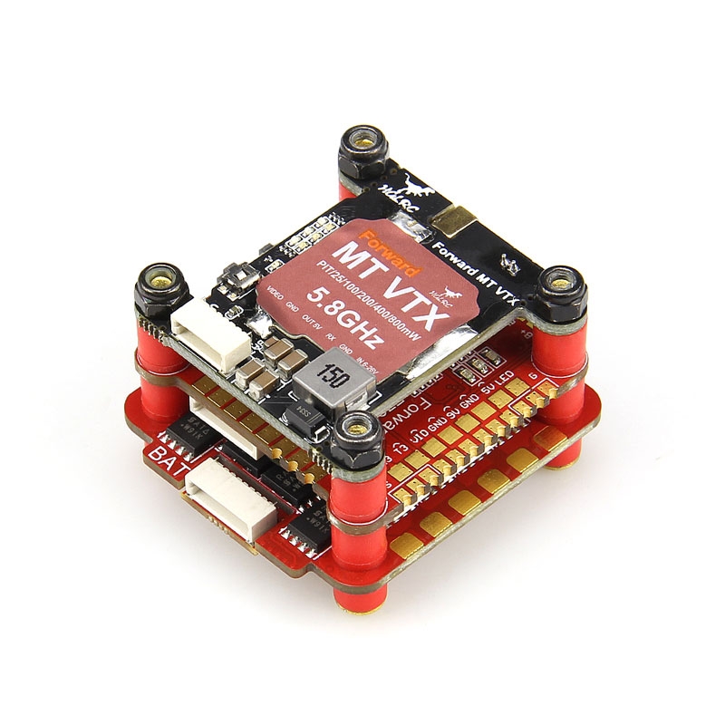 30X30mm HGLRC Zeus F755-VTX STACK 3-6S F722 F7 Flight Controller 55A Blheli_32 4 IN 1 Brushless ESC MT VTX 800MW