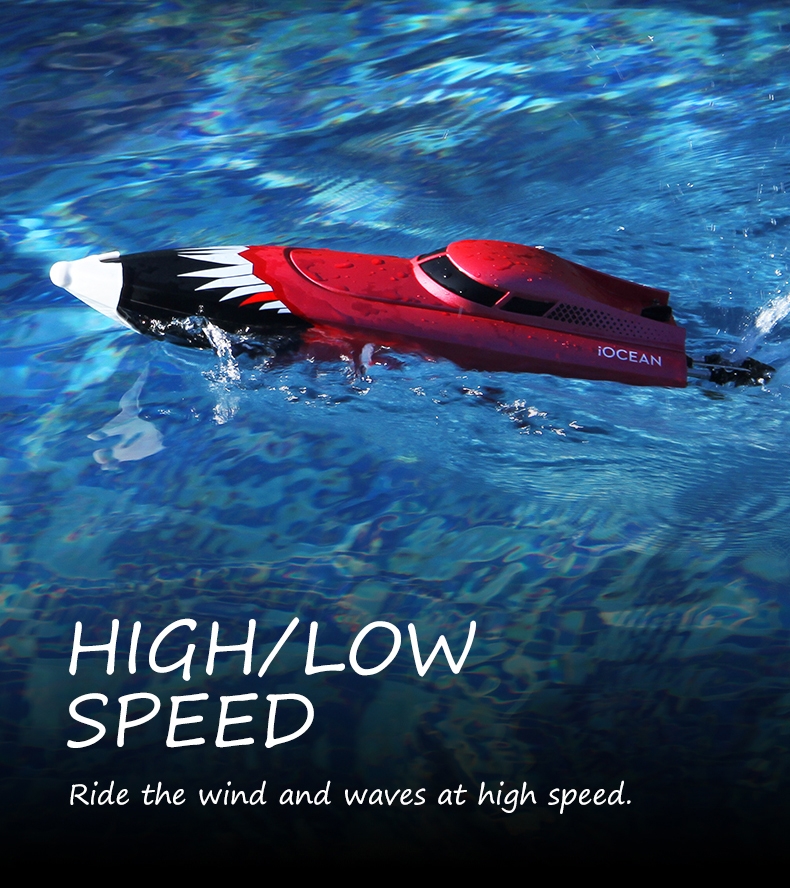 HR iOCEAN 1 2.4G High Speed Electric RC Boat Vehicle Models Toy 25km/h