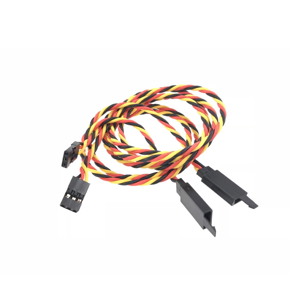 Universal Anti-interference Servo Extension Cable Wire with Anti-off Hook 10CM 15CM 20CM 25CM 30CM for RC Airplane