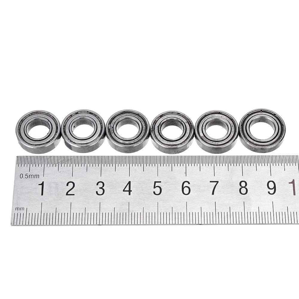 6PCS HG P407 1/10 Spare Ball Bearings 8x16x5mm LS029 RC Car Vehicles Model Parts