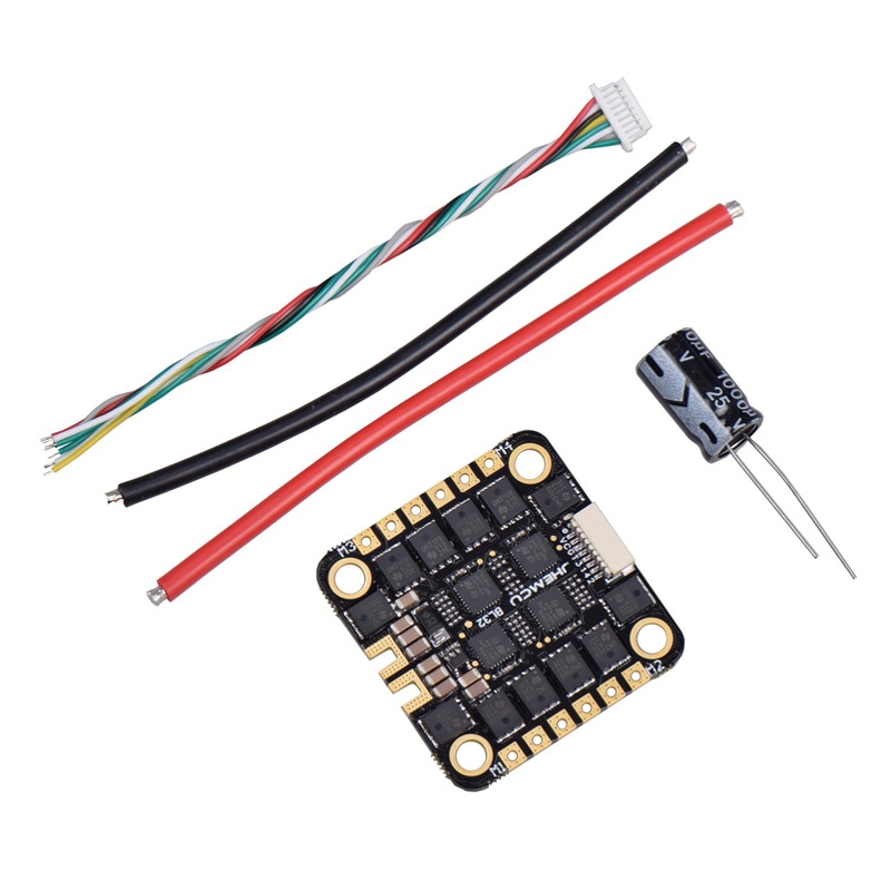 JHEMCU 40A 3-6S Blheli_32 4 IN 1 Brushless ESC DShot1200 5V BEC 30.5x30.5MM for RC Drone FPV Racing