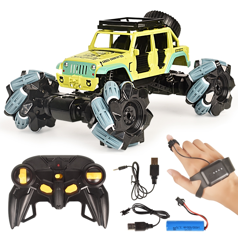 2.4G 4WD 1/18 Off-road Drift RC Car Vehicle Truck Toys For Kids Metal Car Shell