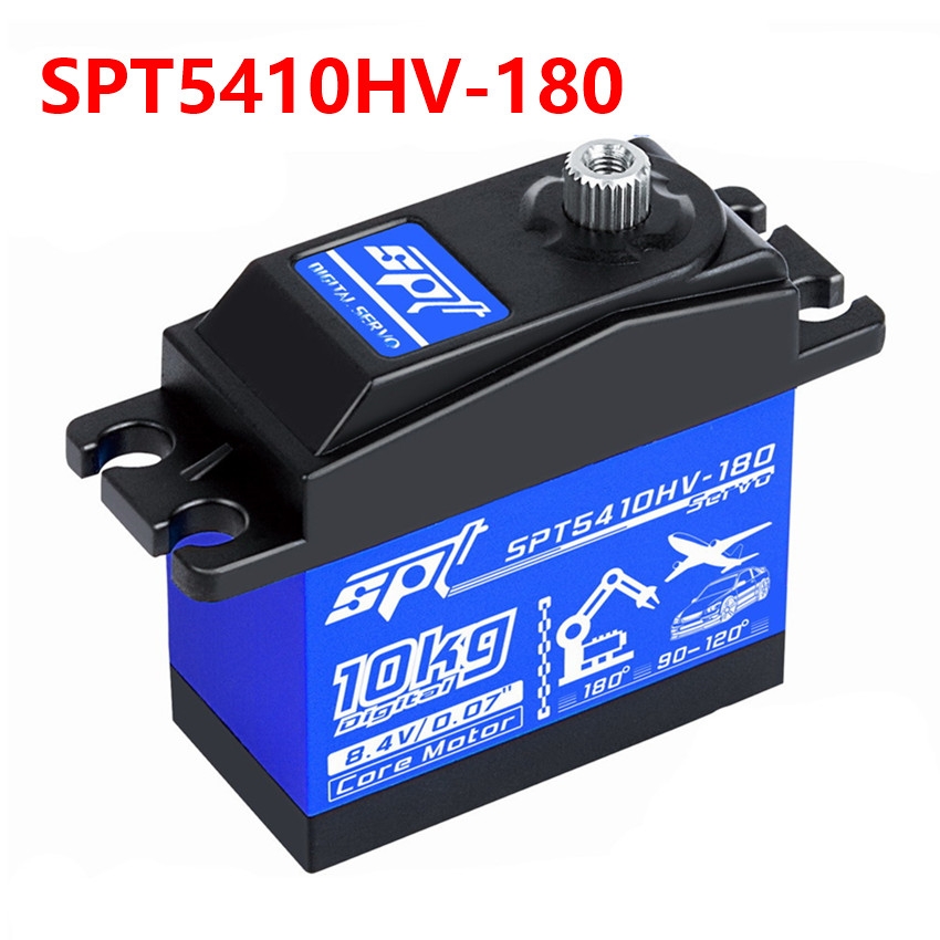 SPT Servo SPT5410HV-180 10KG High Voltage High Speed Digital Servo for RC Car Robot Fixed Wing Helicopter