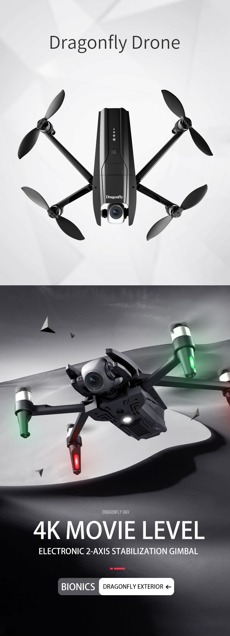 JJRC X15 Dragonfly GPS WiFi FPV with 4K HD Camera 2-axis Gimbal Optical Flow Brushless RC Drone Quadcopter RTF