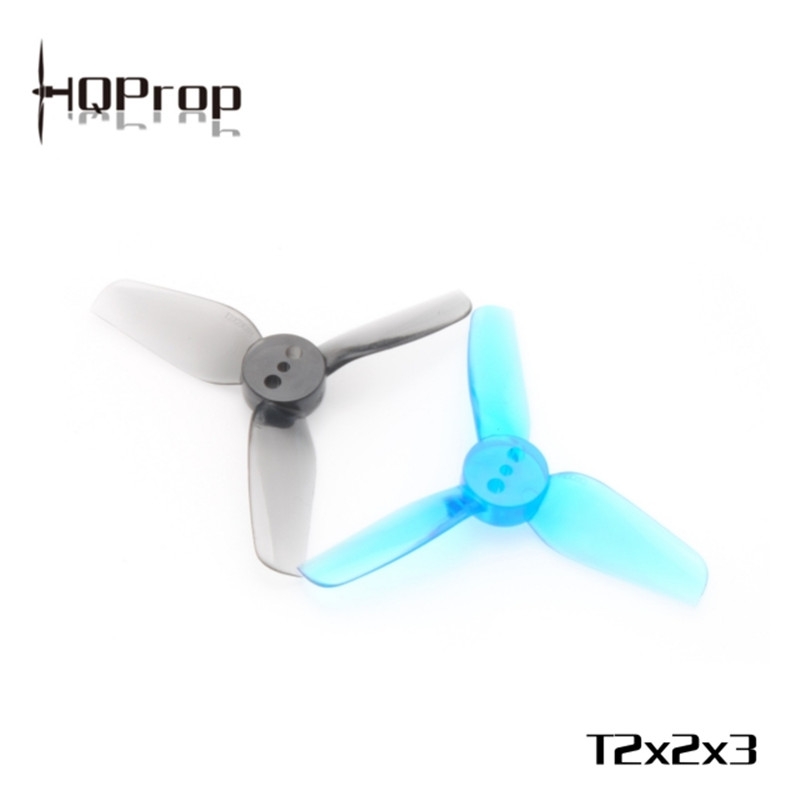 2Pairs HQProp Durable Prop T2X2X3 Propeller (2CW+2CCW)-Poly Carbonate for FPV Racing RC Drone