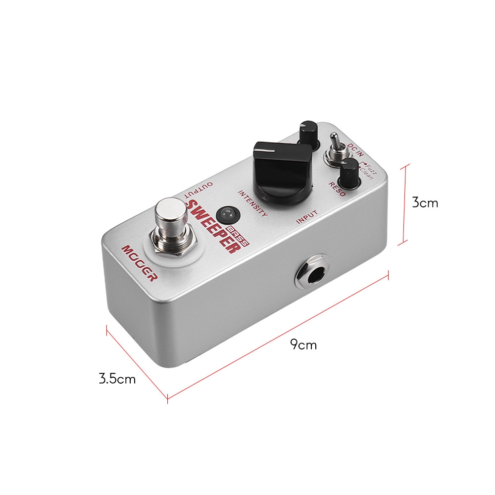 Mooer Sweeper Bass Dynamic Envelope Filter Effect Guitar Pedal for Bass Guitar True Bypass High Quality Guitar Effect Pedal