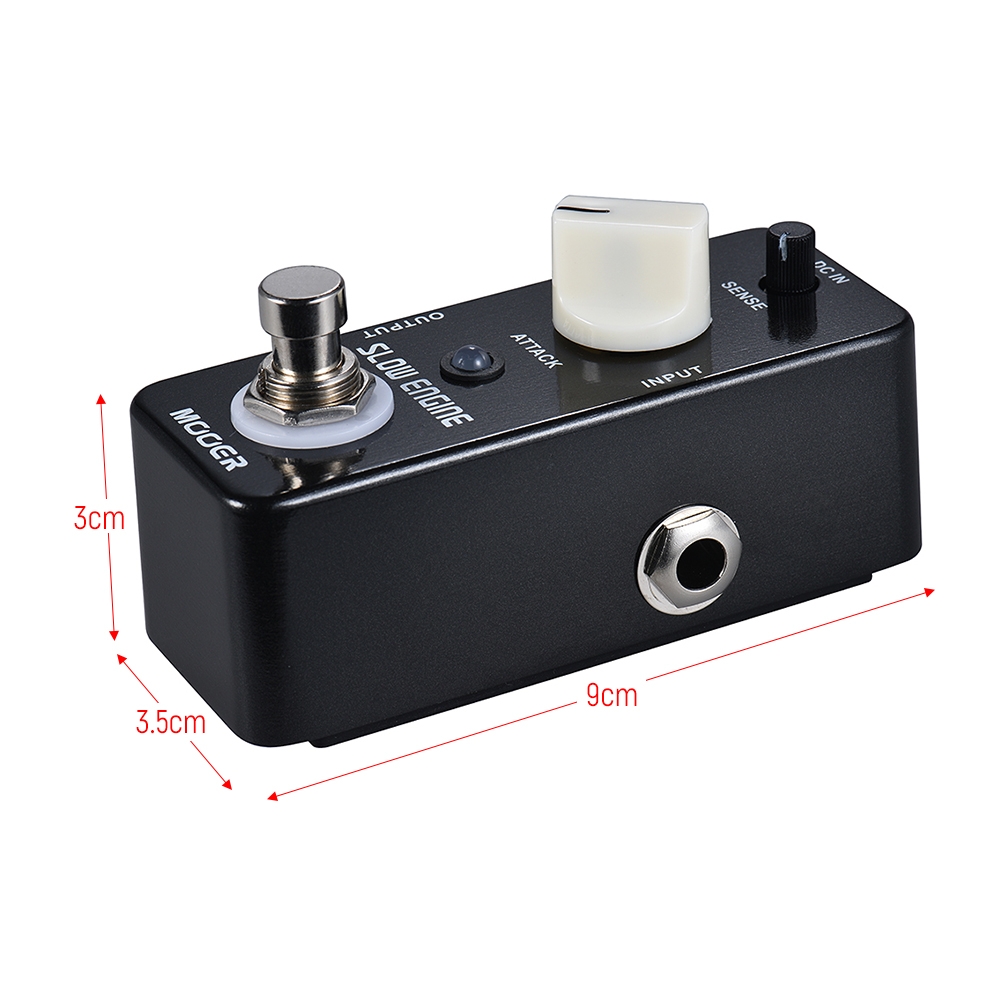 MOOER SLOW ENGINE Slow Motion Guitar Effect Pedal True Bypass Full Metal Shell guitar accessories guitar parts guitar pedal hot