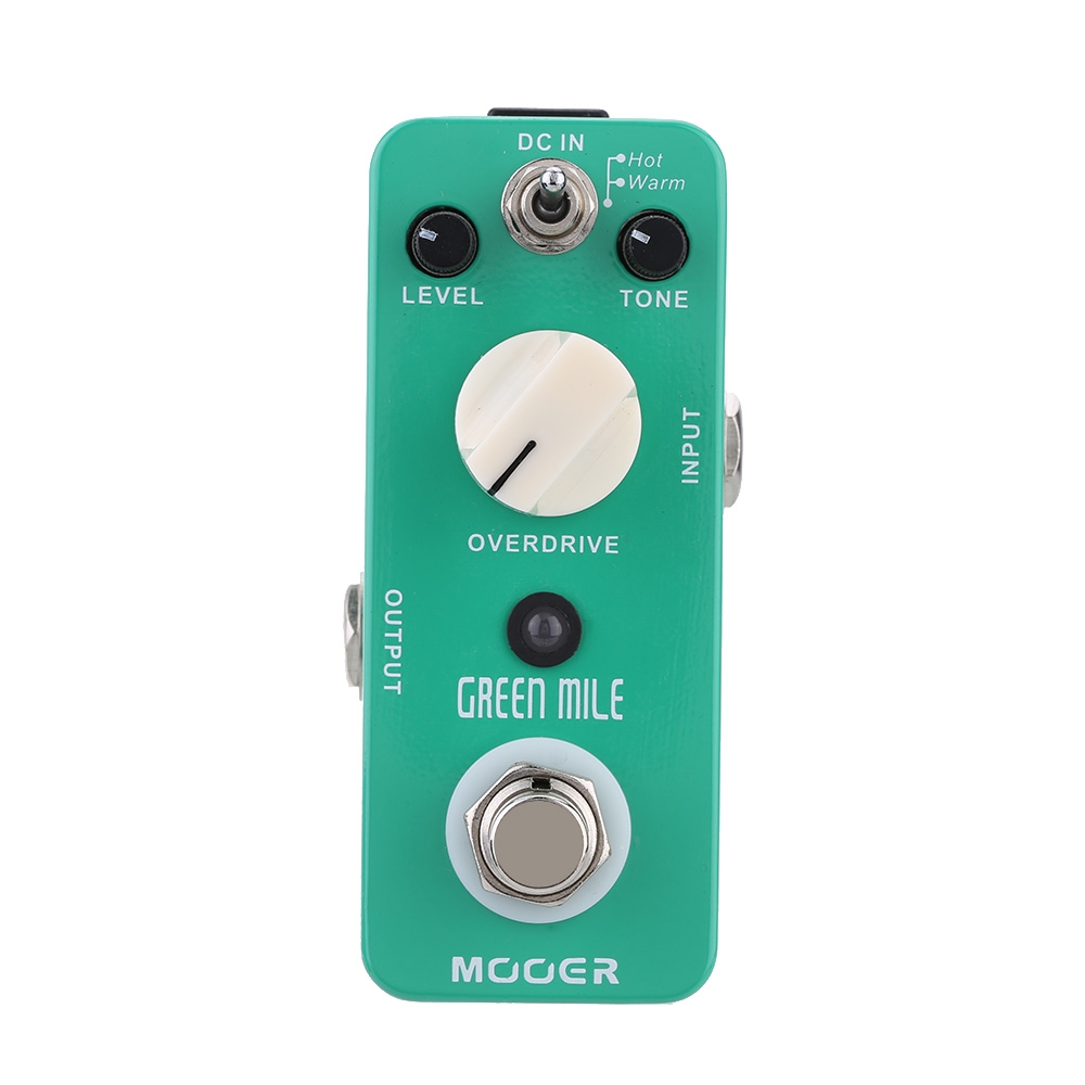 Mooer Green Mile Micro Mini Overdrive Electric Guitar Effect Pedal True Bypass