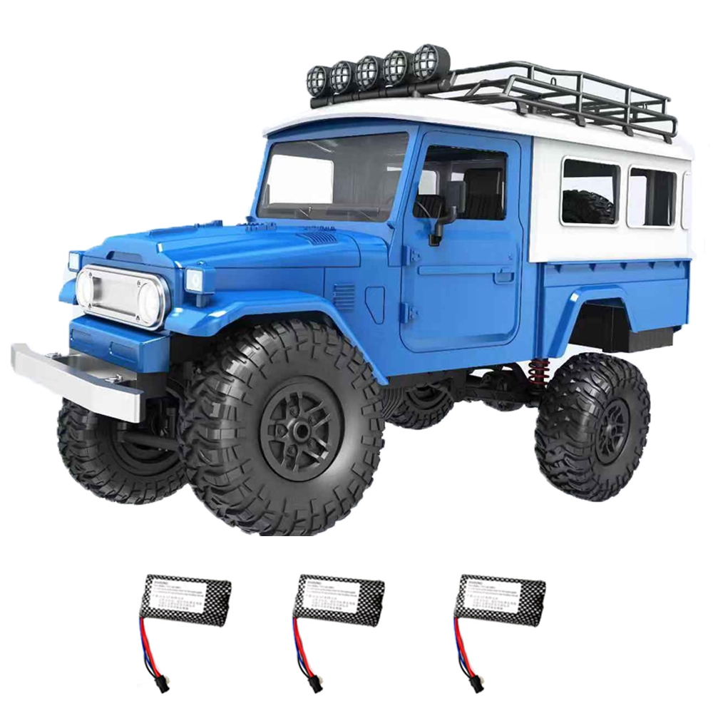 MN 40 2.4G 1/12 Crawler RC Car Vehicle Models RTR Toys Three Battery