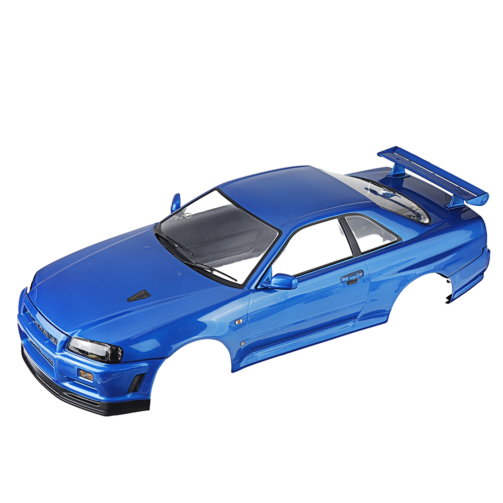 Killerbody 48716 Nissan Skyline (R34) Finished Body Shell for 1/10 Touring RC Car Vehicles