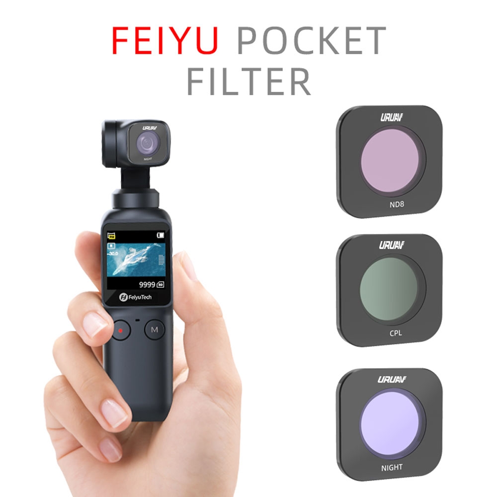 FEIYU POCKET Gimbal Camera Filter Lens CPL ND8 ND16 ND32 ND64 8PL 16PL 32PL 64PL UV Starlight