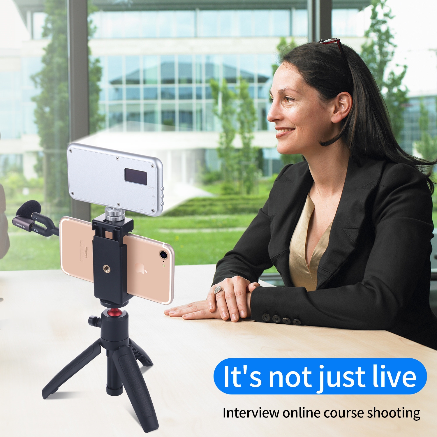 LEDISTAR DX-06 Portable Hanheld Selfie Telescopic Stick Tripod with LED Bluetooth Controller Smartphone Bracket for GoPro Cameras