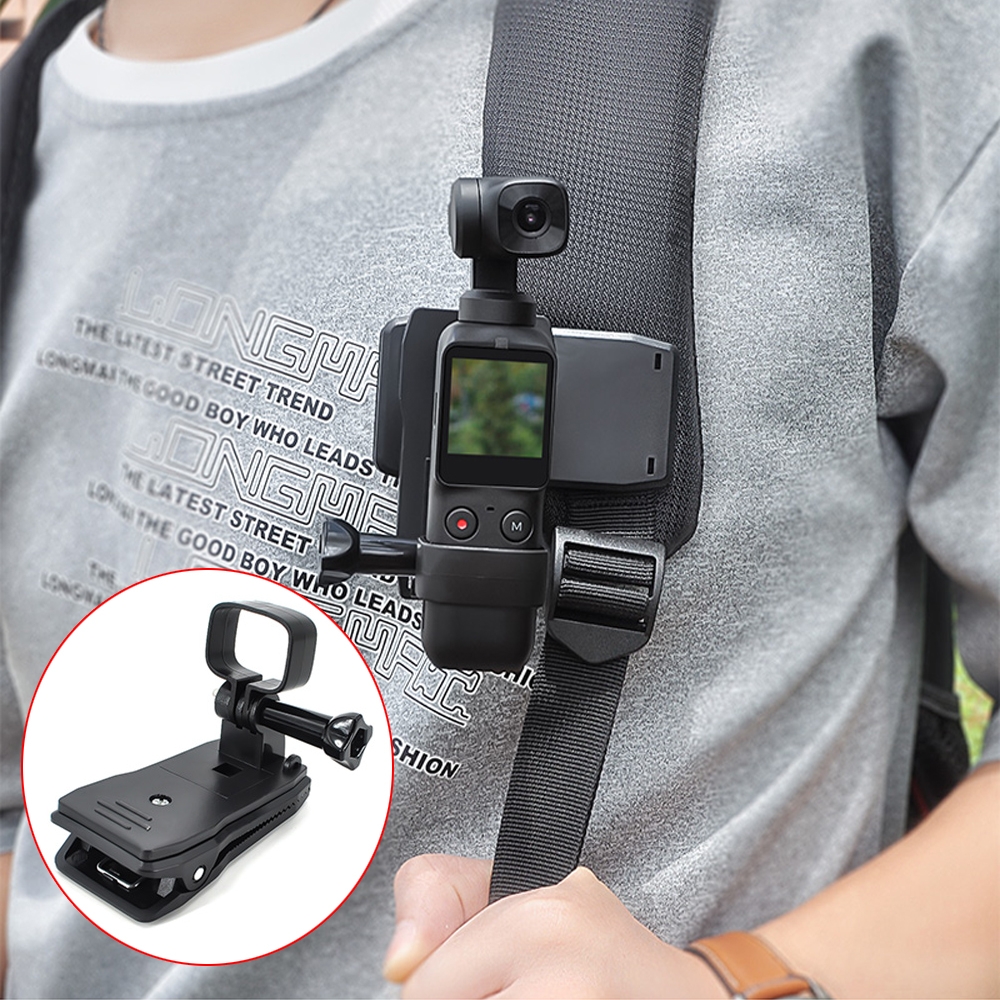 STARTRC Handheld Gimbal Camera Backpack Clip Stand Expansion Bracket Fixed Mount Adapter For Feiyu Pocket Gimbal