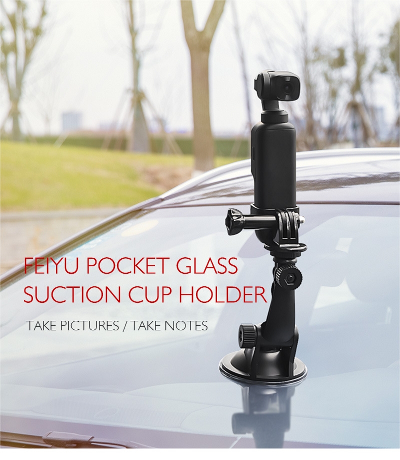 STARTRC Handheld Gimbal Glass Suction Cup Holder For Feiyu Pocket FPV Gimbal Camera