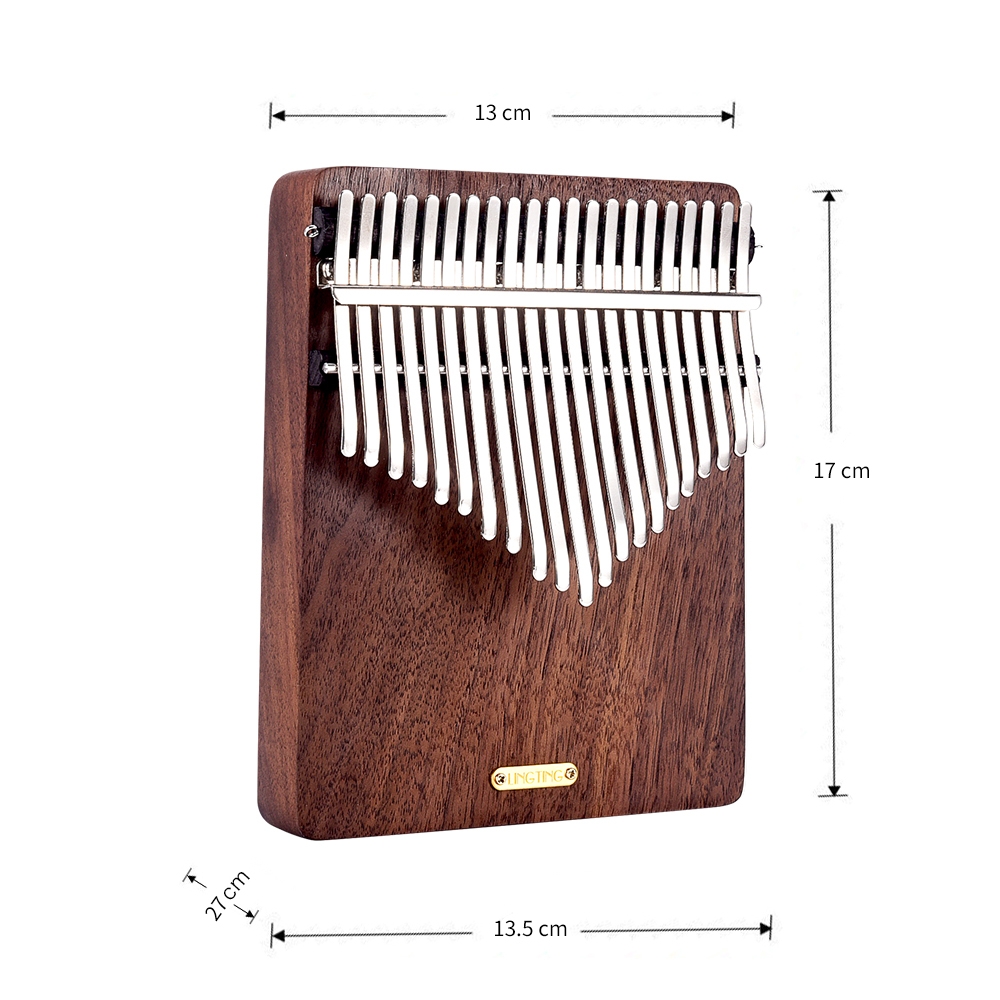 LingTing LT-K21W 21 keys Kalimbas Mbira Thumb Piano（rain whisperer）