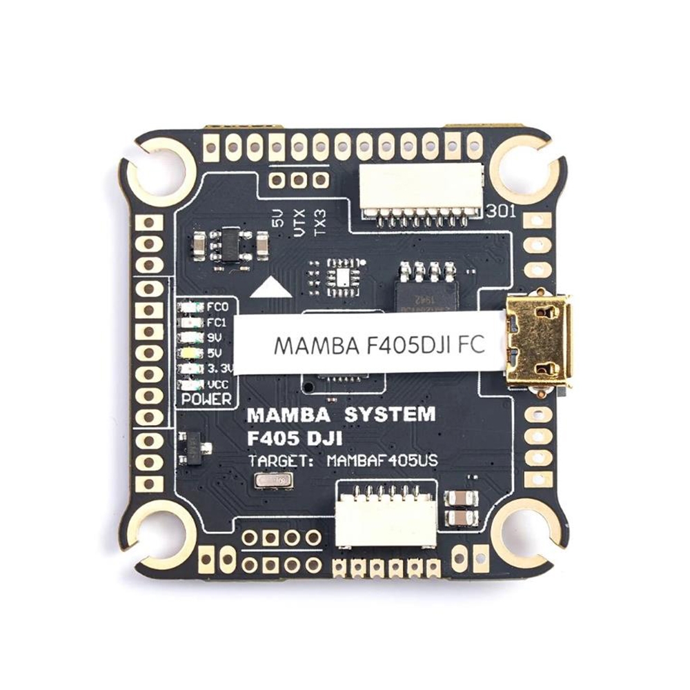 30.5x30.5mm MAMBA F405 DJI F4 Flight Controller 3-6S OSD MPU6000 Compatible DJI FPV Air Unit for RC Drone FPV Racing