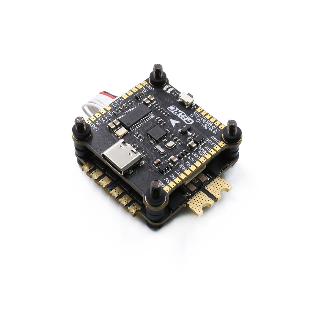 30.5x30.5mm GEPRC Span F722 HD Stack F7 OSD Flight Controller w/ 5V 9V BEC & 50A BLHeli_32 3-6S 4in1 Brushless ESC Support DJI Air Unit for RC Drone FPV Racing