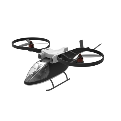 KY-Z2 6CH Two-axis Brushless Helicopter RTF Support GPS Return One Click Take Off