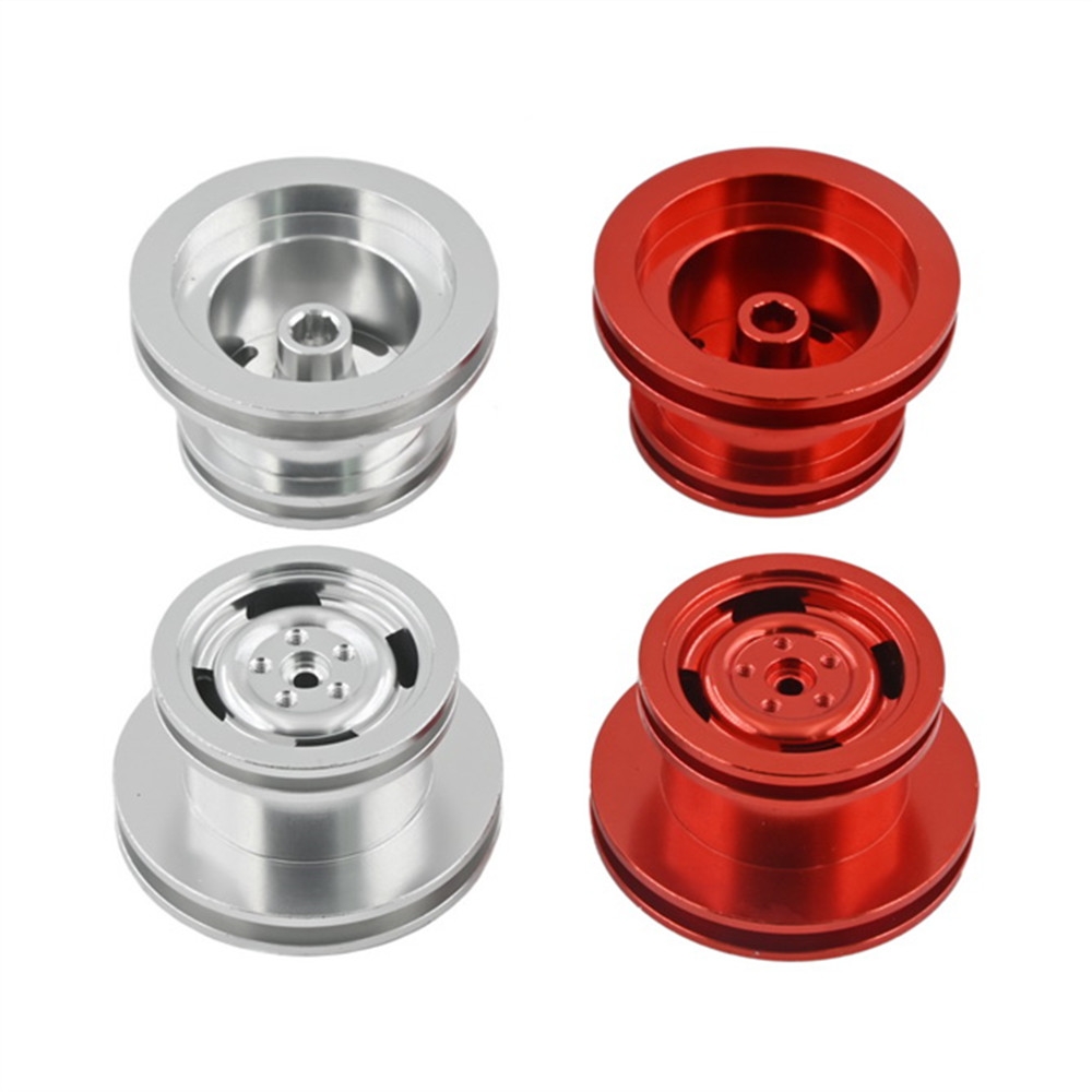 4PCS MN 90 91 99 99S 1/12 Upgraded Metal Wheel Rim Hub RC Car Vehicles Model Parts