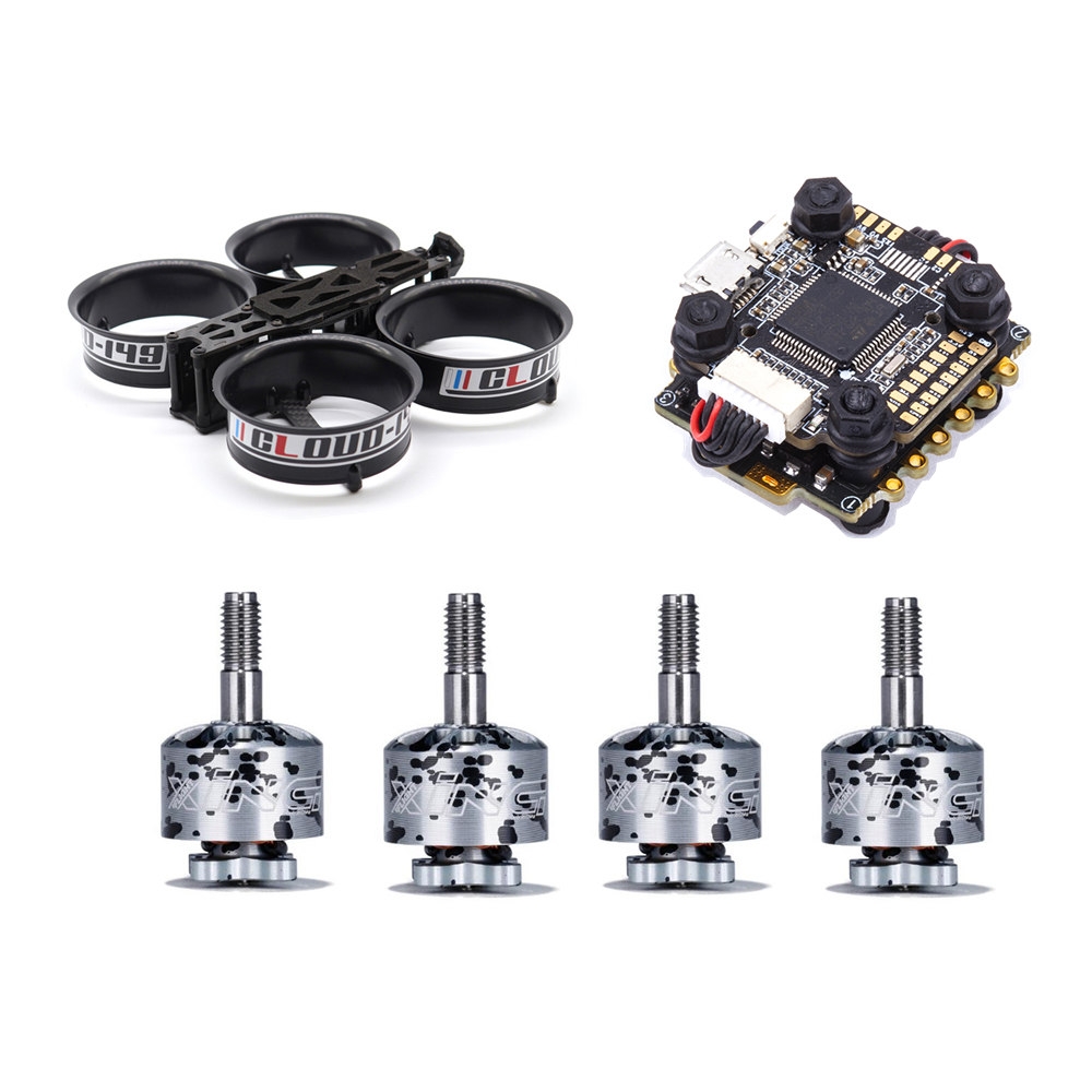 Reptile CLOUD-149 HD 6S 3 Inch Duct Frame & Flywoo GOKU F7 Flight Controller 40A BL_32 ESC & iFlight XING 1408 2800KV Combo for DJI Air Unit FPV Racing Drone