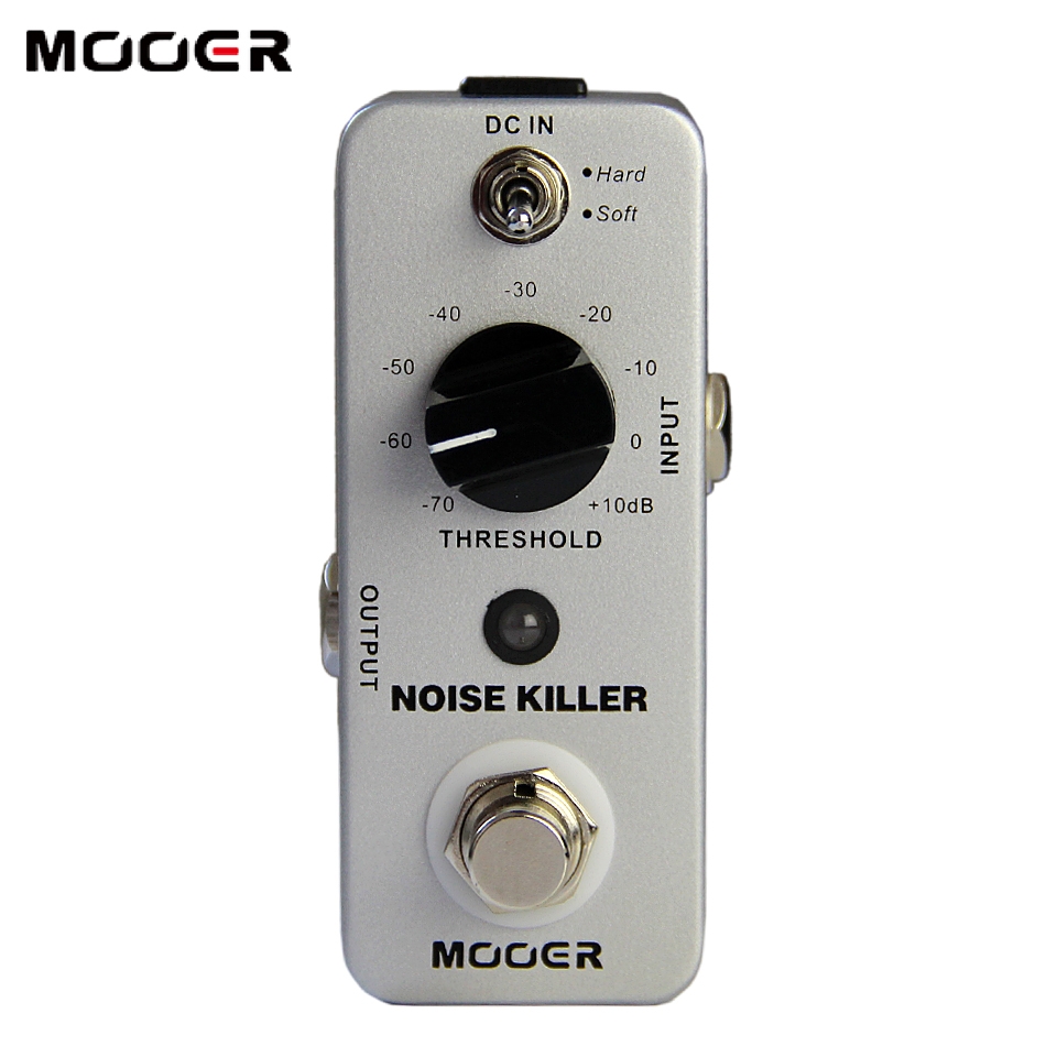 MOOER NOISE KILLER Mini Noise Reduction Guitar Effect Pedal 2 Modes True Bypass Mini Effect Pedal