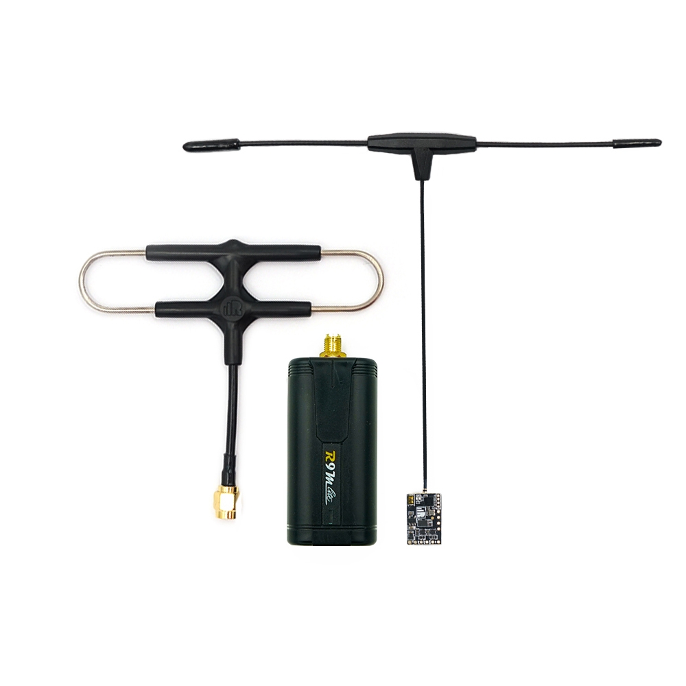 FrSky R9M Lite 900MHz Transmitter Module Up to 1W RF Power with R9 MX OTA ACCESS Long Range Receiver Combo with Mounted Super 8 and T antenna - Photo: 1