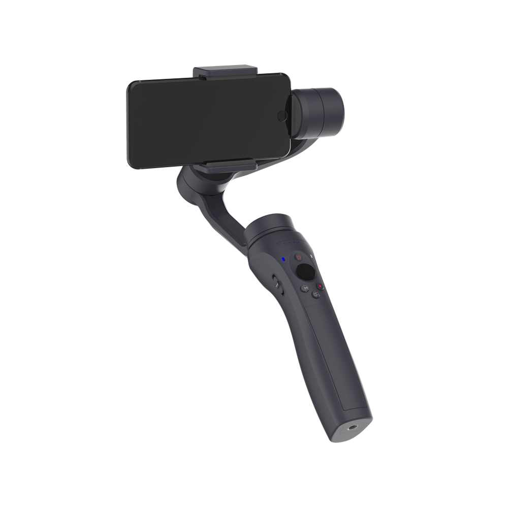 Grey Emax Marsoar Glide 3-Axis Handheld Gimbal Stabilizer for Mobile Phones Smartphone