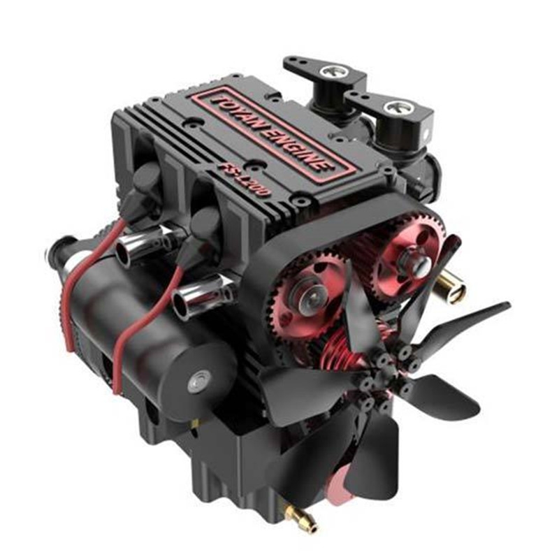 Toyan Engine FS-L200 2 Cylinder Four Stroke Nirto RC Engine For RC Car Boat Plane RC Vehicles Model