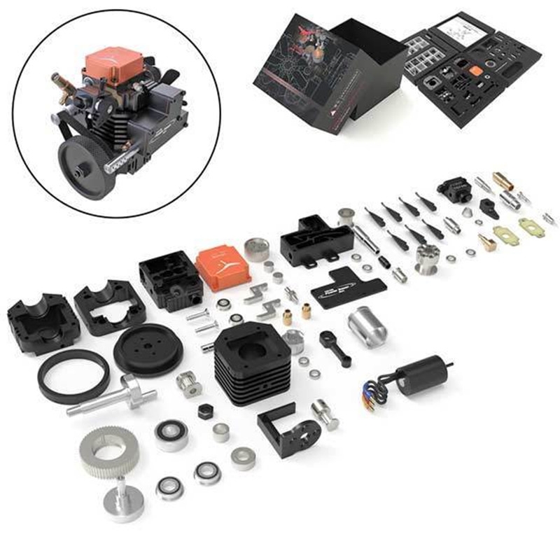 Toyan Engine FS S100AC Four Stroke Methanol DIY 4 Stroke RC Engine For RC Car Boat Plane RC Vehicles