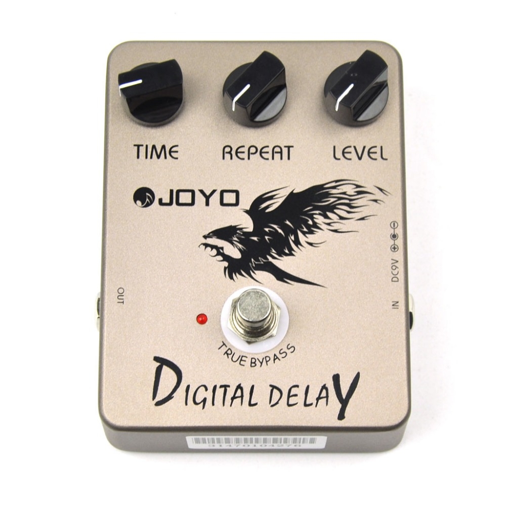 Joyo JF-08 Delay Guitar Pedal Effects Digital Delay Guitar Effetc Pedal True Bypass Guitar Parts & Accessories