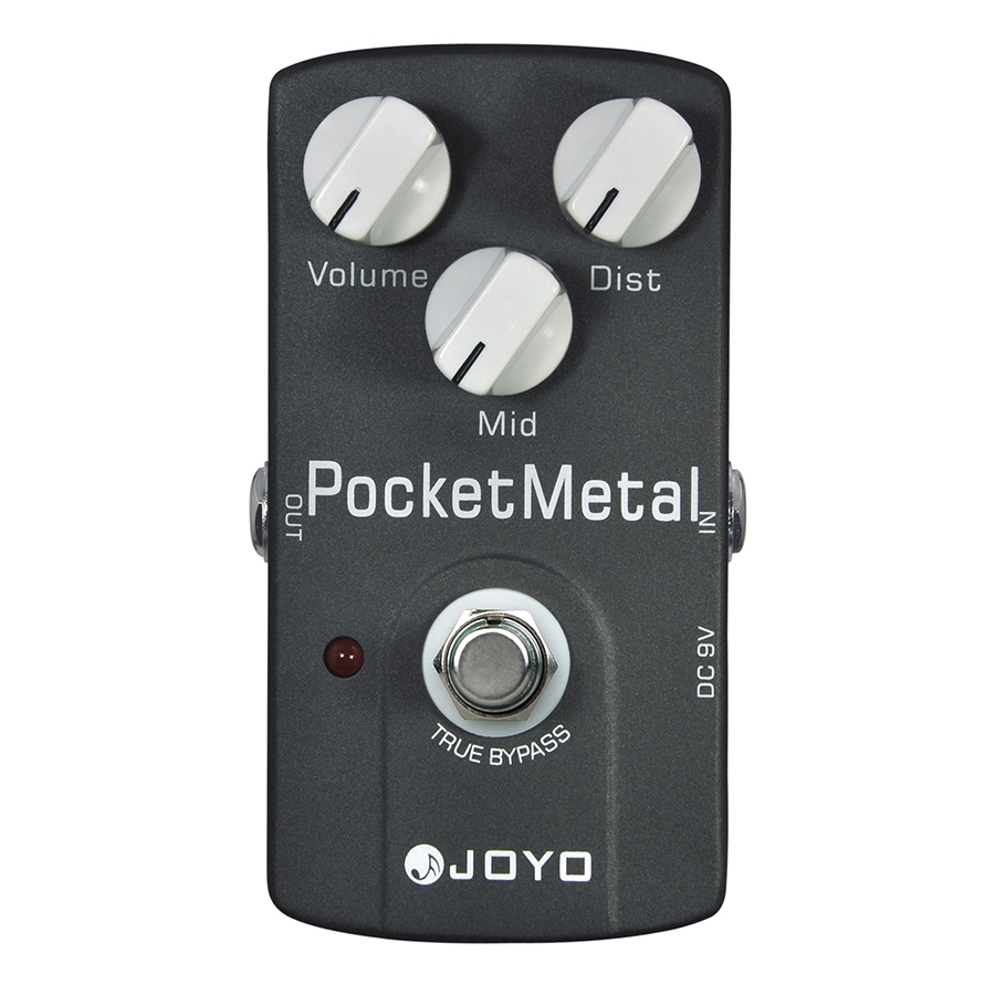 JOYO JF-35 Electric Guitar Distortion Effect Pedal Pocket Metal Drive Mid Tone True Bypass Musical Instrument Guitar Accessories