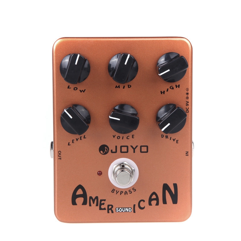 JOYO JF-14 Guitar Effect Pedal American Sound Amp Simulator Aluminum Alloy High Quality Guitar pedal guitarra Guitar Accessories