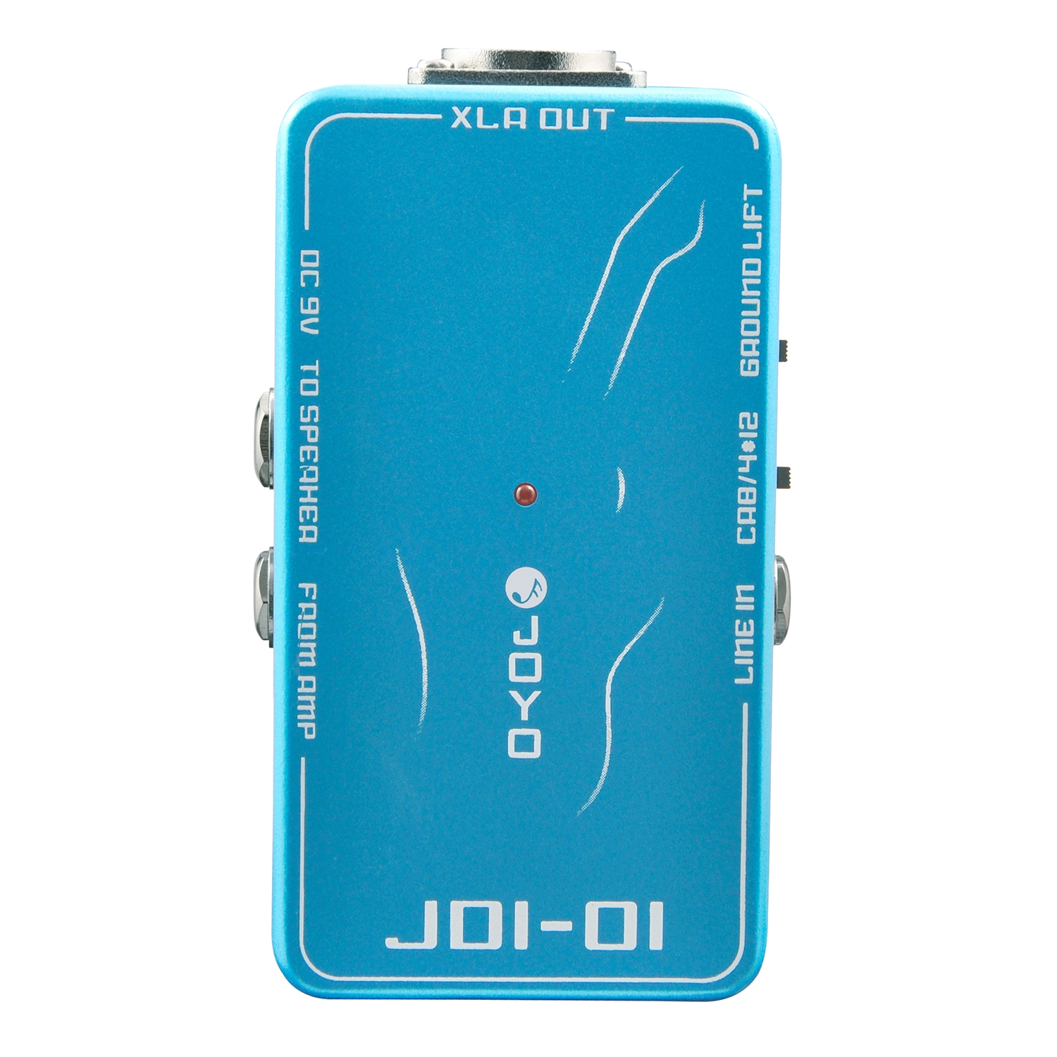 JOYO JDI-01 DI Box Guitar Effect Pedal Passive Direct Box Amp Simulation Electric Guitar Accessories