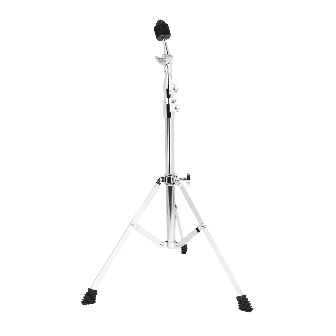 Full Metal Adjustment Foldable Floor Cymbal Triangle-bracket Stand Holder Jazz Drum Set Percussion Instrument Accessories