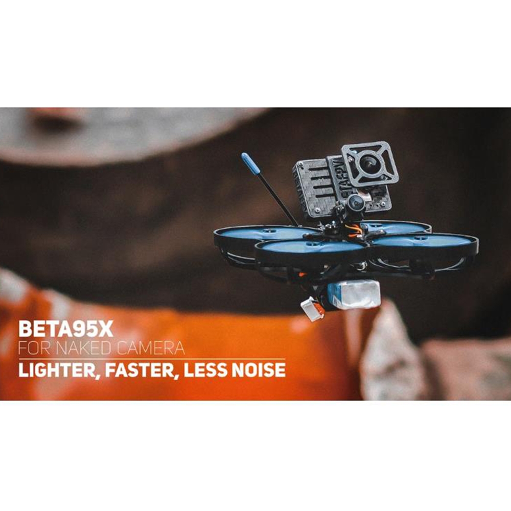 BETAFPV Beta95X 4S 100mm 16A BLHeli_32 ESC V2.0 1106 4500KV Motor Whoop for FPV Racing Drone Naked Camera