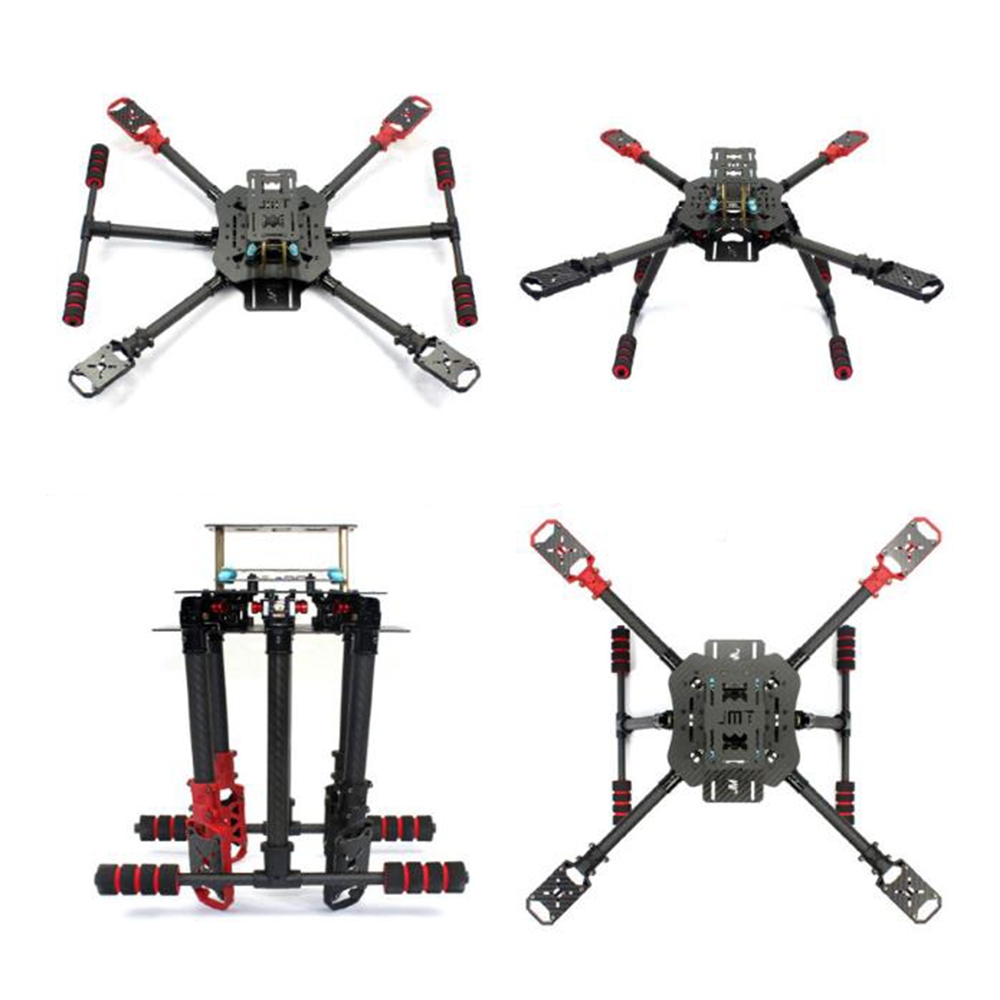 FEICHAO X4 460mm Foldable Umbrella-Type Carbon Fiber Frame Kit for RC Drone Multicopter