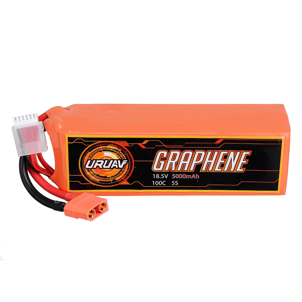 URUAV GRAPHENE 5S 18.5V 5000mAh 100C Lipo Battery XT90 Plug for RC Drone