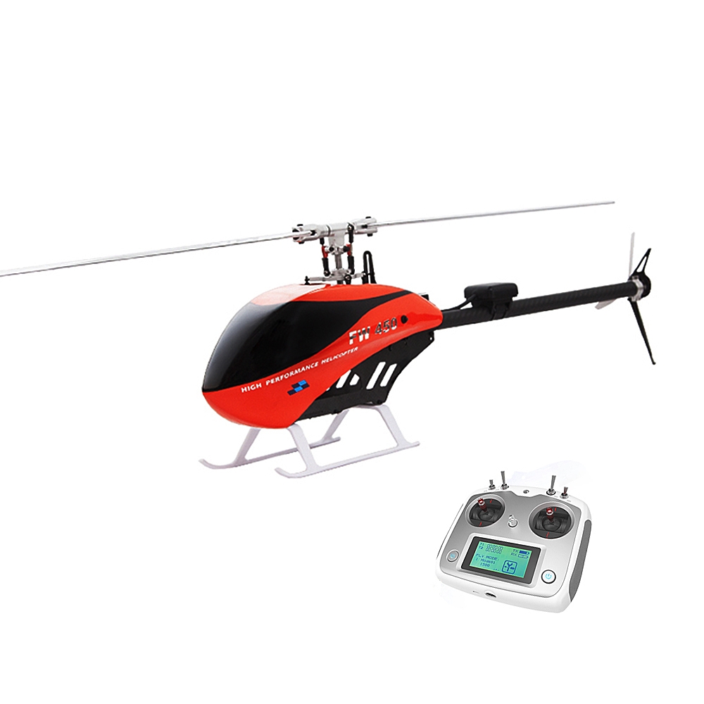 12% OFF for FLY WING FW450 6CH FBL 3D Flying GPS Altitude Hold One-key Return With H1 Flight Control System RC Helicopter RTF