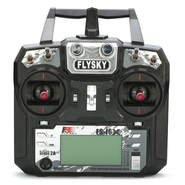 55.19 for Flysky i6X FS-i6X 2.4GHz 10CH AFHDS 2A RC Transmitter With X6B/IA6B/A8S Receiver for FPV RC Drone