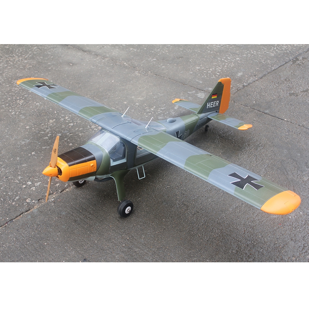 TAFT DORNIER DO27 1600mm Wingspan 2600g Takeoff Weight Camouflage/Zebra Pattern RC Airplane KIT