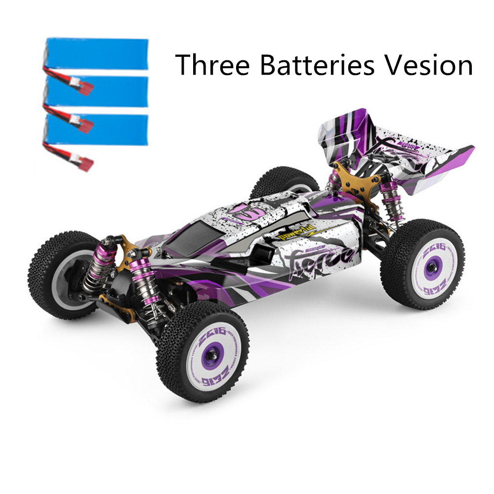 Wltoys 124019 Several Battery RTR 1/12 2.4G 4WD 60km/h Metal Chassis RC Car Vehicles Models Kids Toys