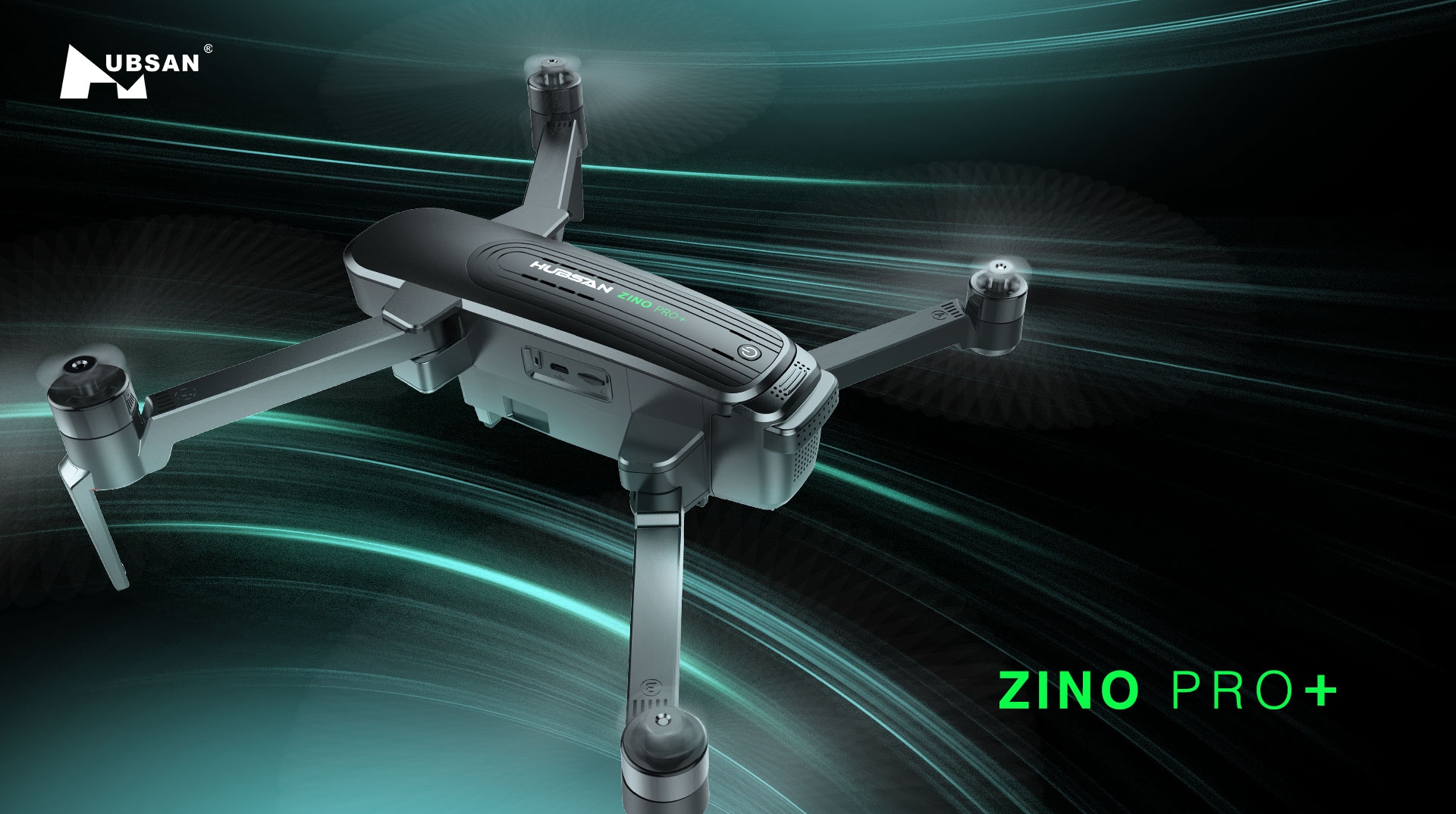 Hubsan Zino PRO+ Plus GPS 5G WiFi 8KM FPV with 4K 30fps UHD Camera 3-axis Gimbal 43mins Flight Time RC Drone Quadcopter RTF