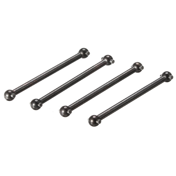 4PCS Metal Upgrade Dog Bone Transmission Shaft For WLtoys A959-B A959 A969 A979 1/18 RC Car Parts